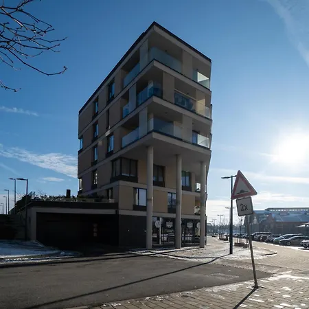 Apartment New Beautiful In The Center Of With Option Garage Parking *