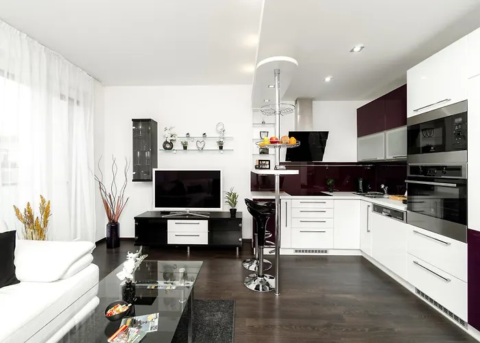 New Beautiful In The Center Of With Option Garage Parking Apartmán