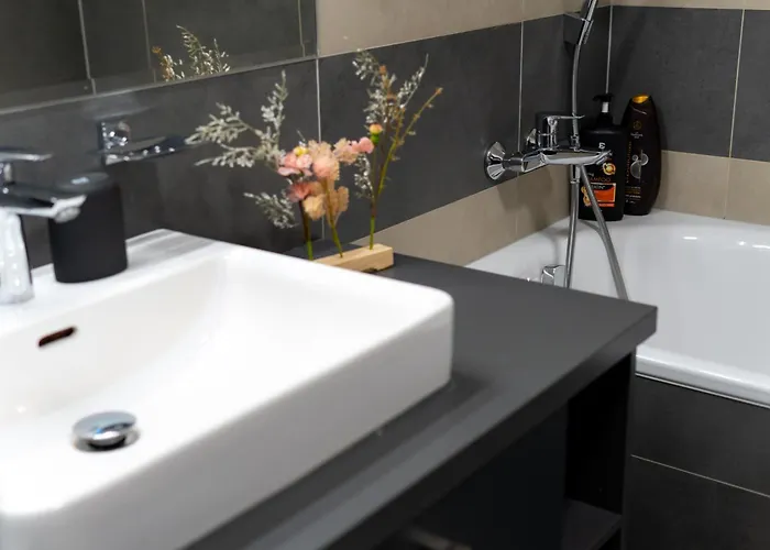 New Beautiful In The Center Of With Option Garage Parking Apartmán